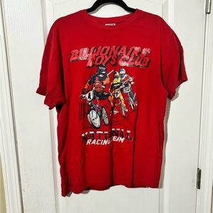 BILLIONAIRE BOYS CLUB ‘National Racing Team’ Red T-shirt!